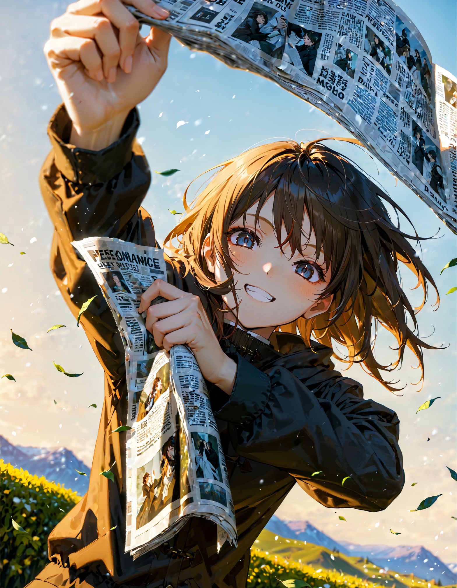 今日は東京初の日刊新聞創刊日　その２ | の人気AIイラスト・グラビア