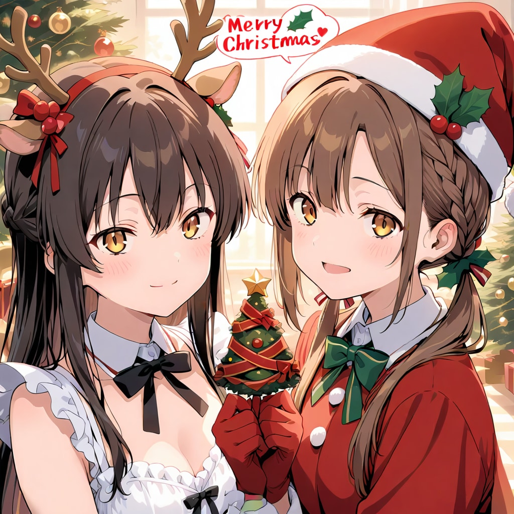 ちちぷいクリスマス | の人気AIイラスト・グラビア