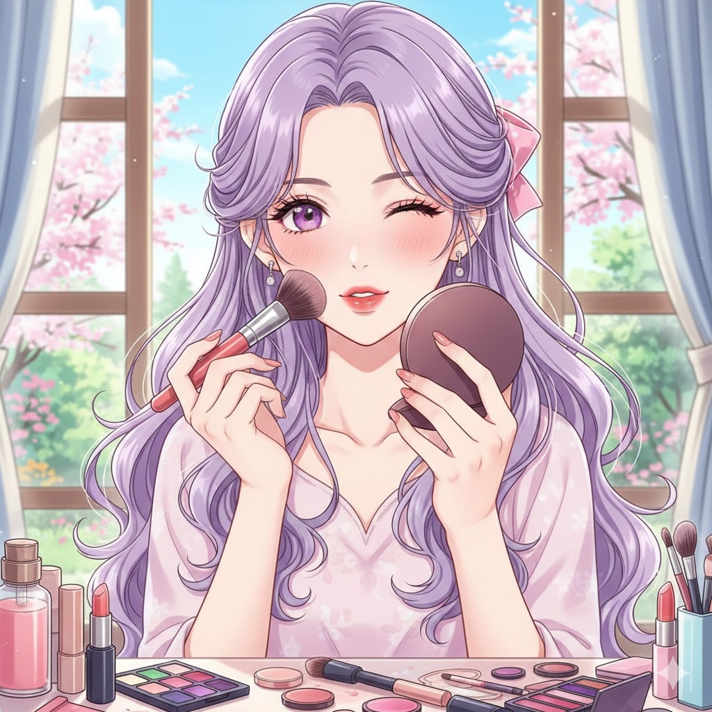 メイクの女性 | の人気AIイラスト・グラビア