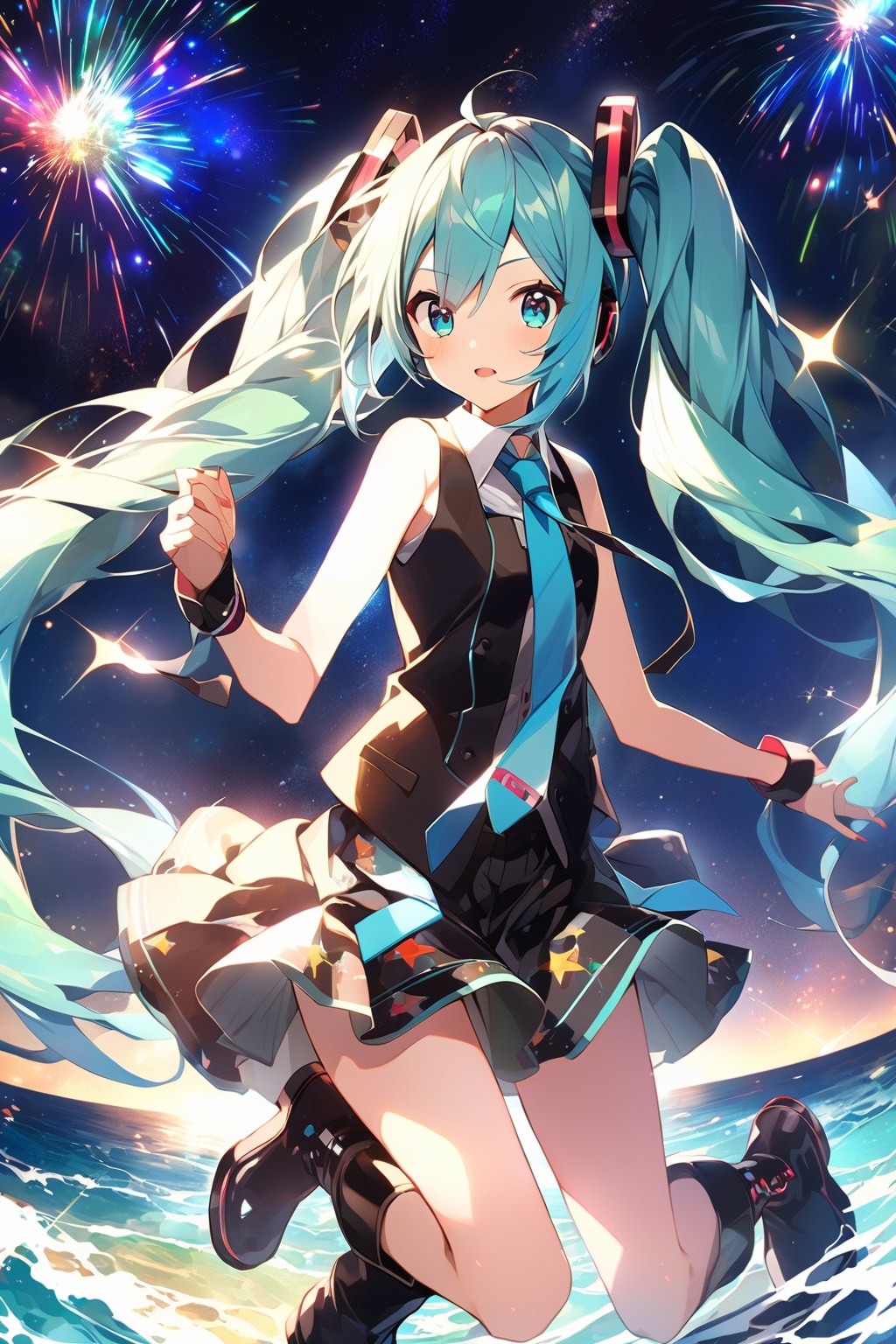 海の上の歌姫 | の人気AIイラスト・グラビア