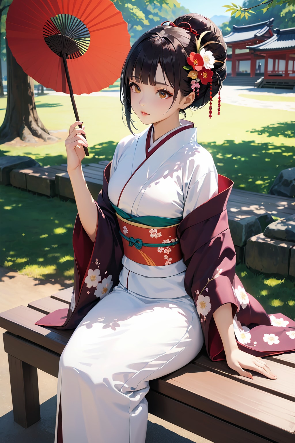 和服の女性 | の人気AIイラスト・グラビア