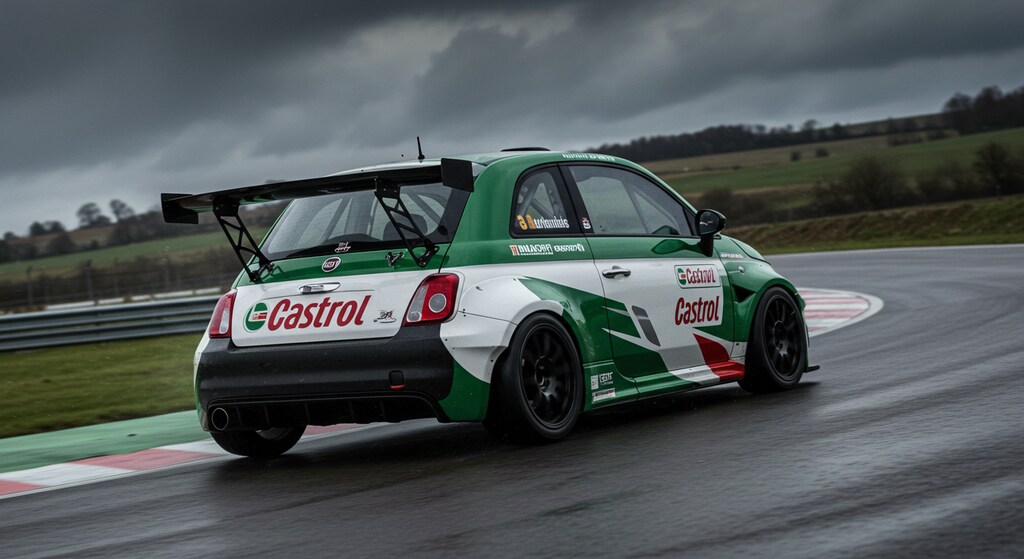 カストロールアバルト500レーシングカー