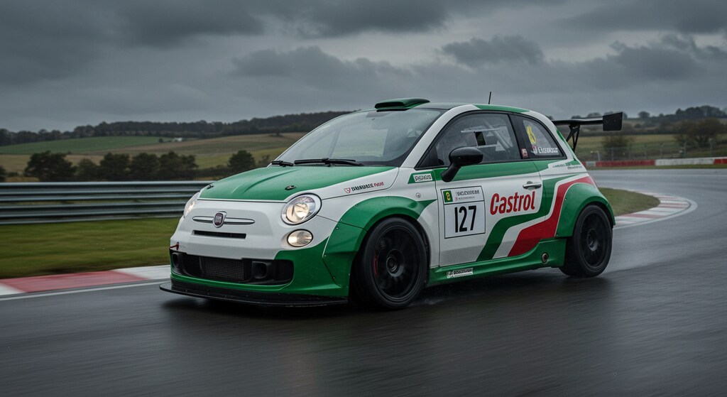 カストロールアバルト500レーシングカー