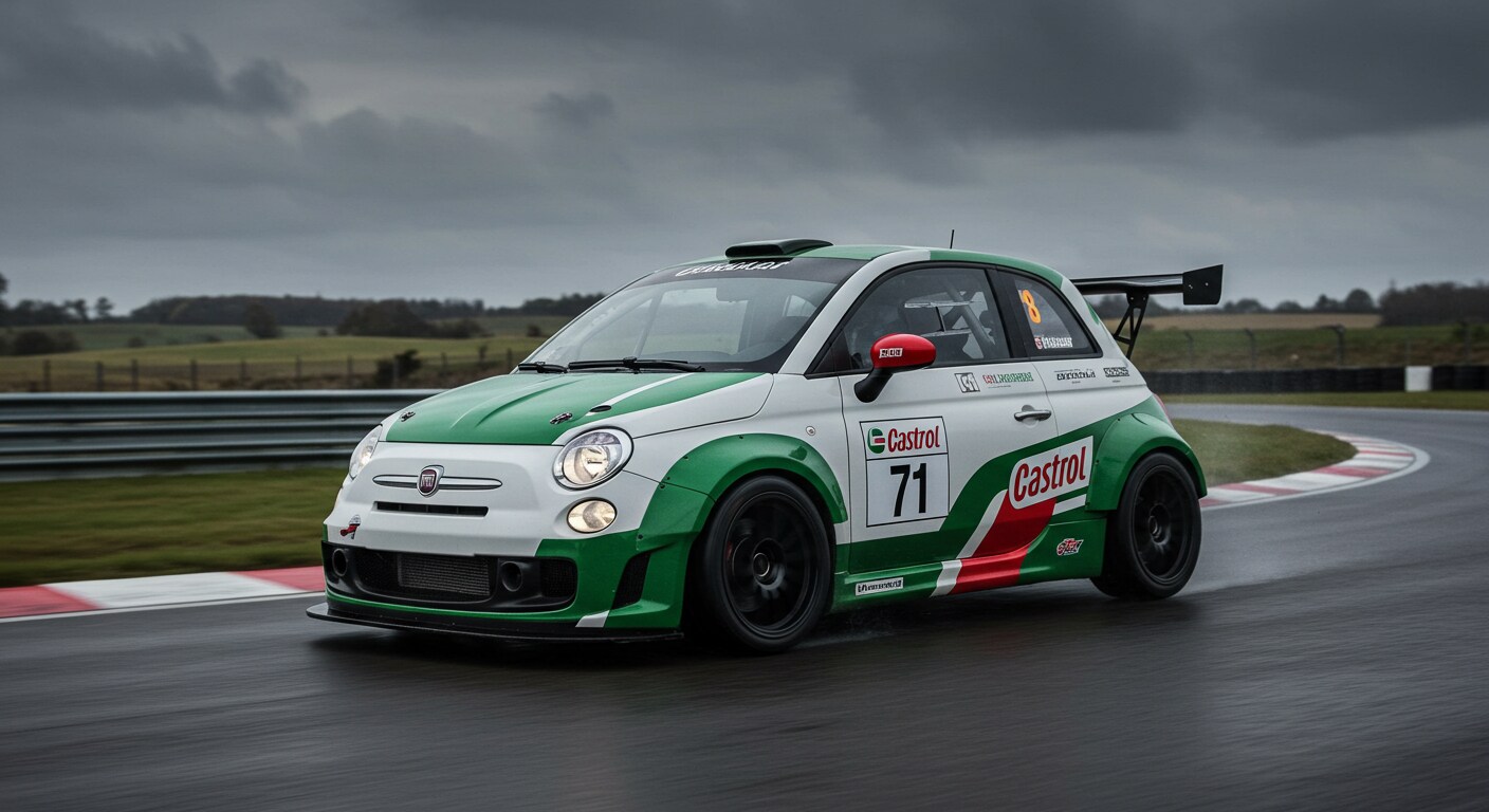 カストロールアバルト500レーシングカー | の人気AIイラスト・グラビア