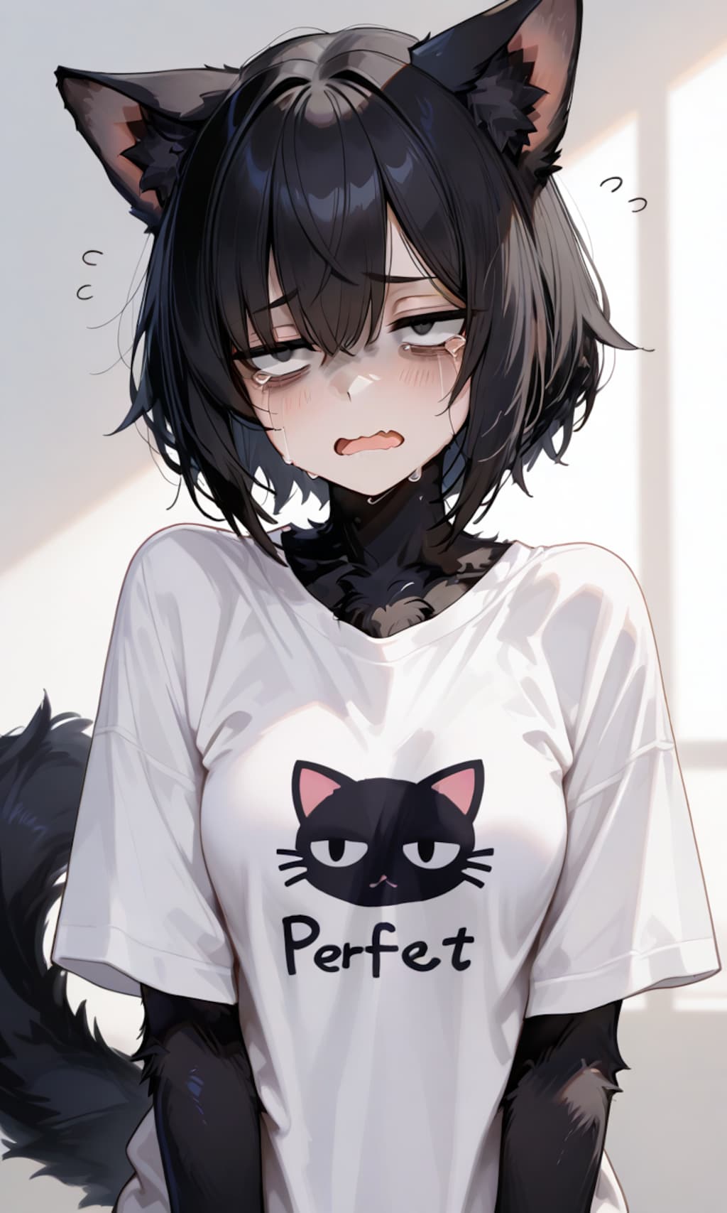 にゃいちゃ〜ん…またにゃにか置いたにゃ…？