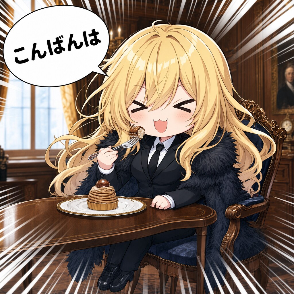 マロンケーキとエリザベス | の人気AIイラスト・グラビア