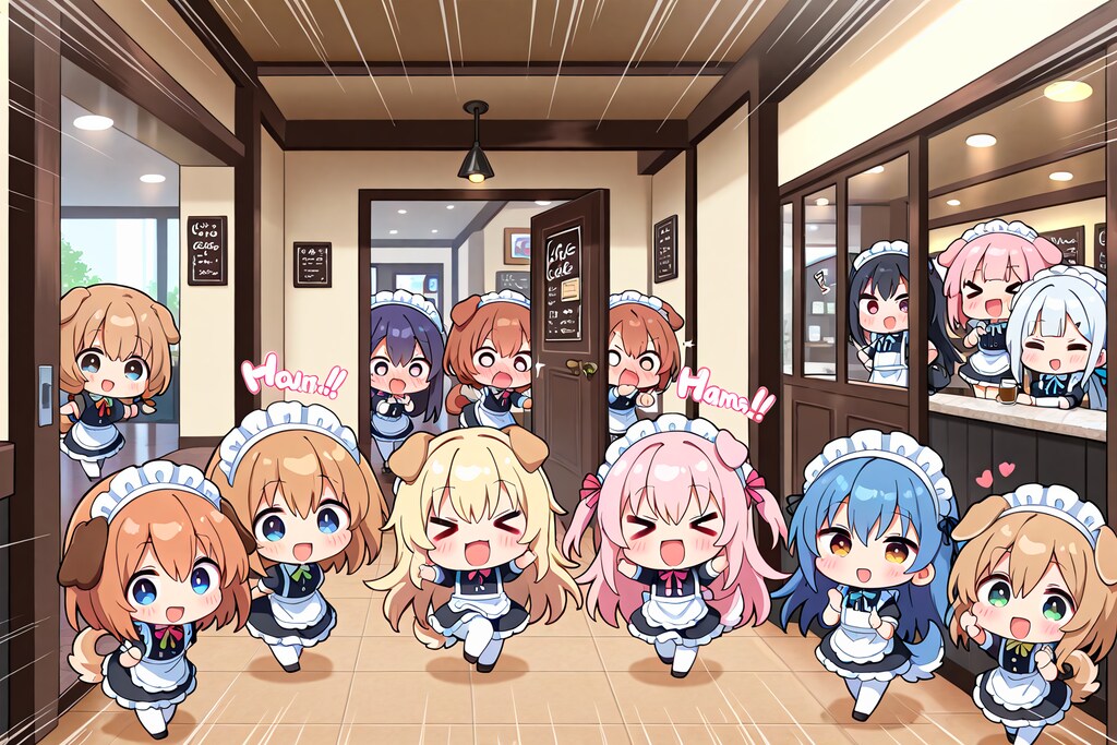 いぬみみメイドカフェへようこそ！