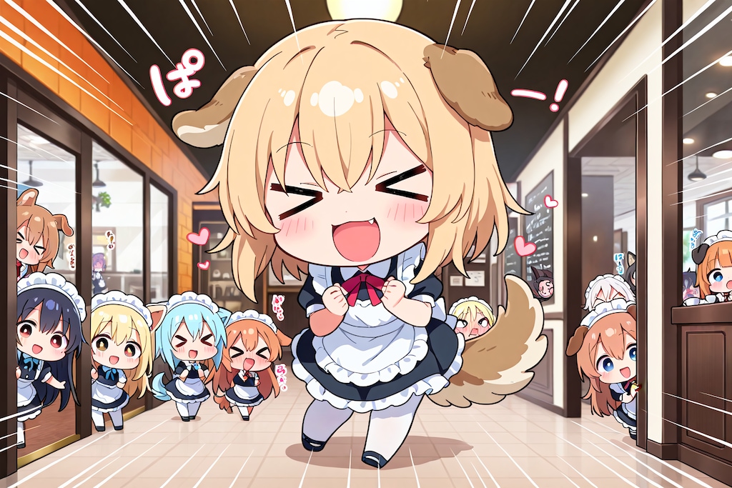いぬみみメイドカフェへようこそ！