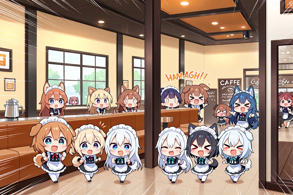 いぬみみメイドカフェへようこそ！