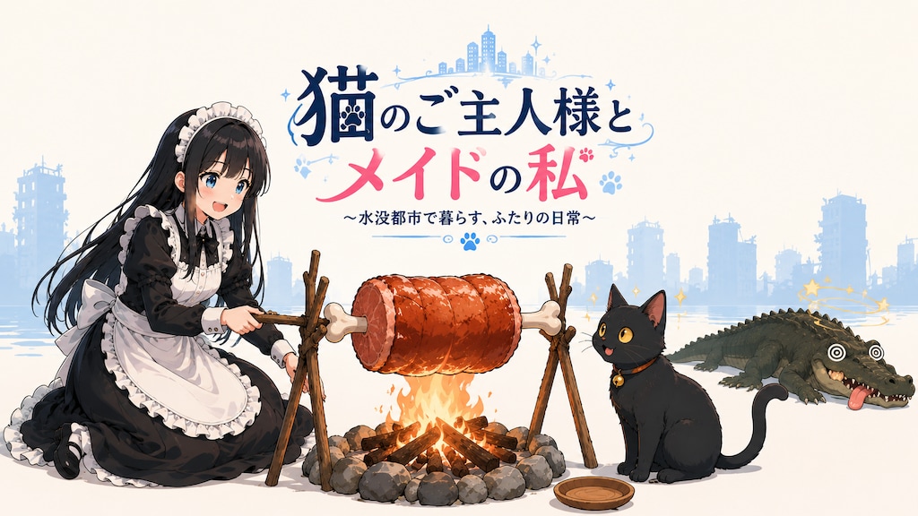 ねこのご主人様とメイドのわたし　アイキャッチ