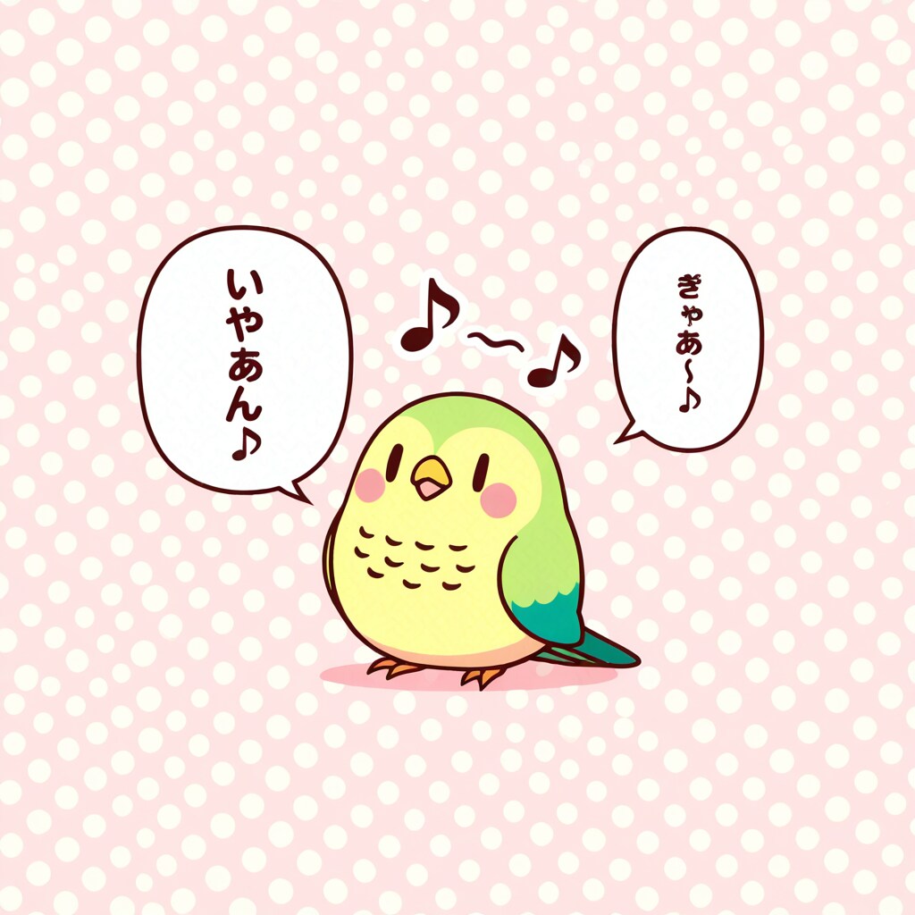 歌うインコ