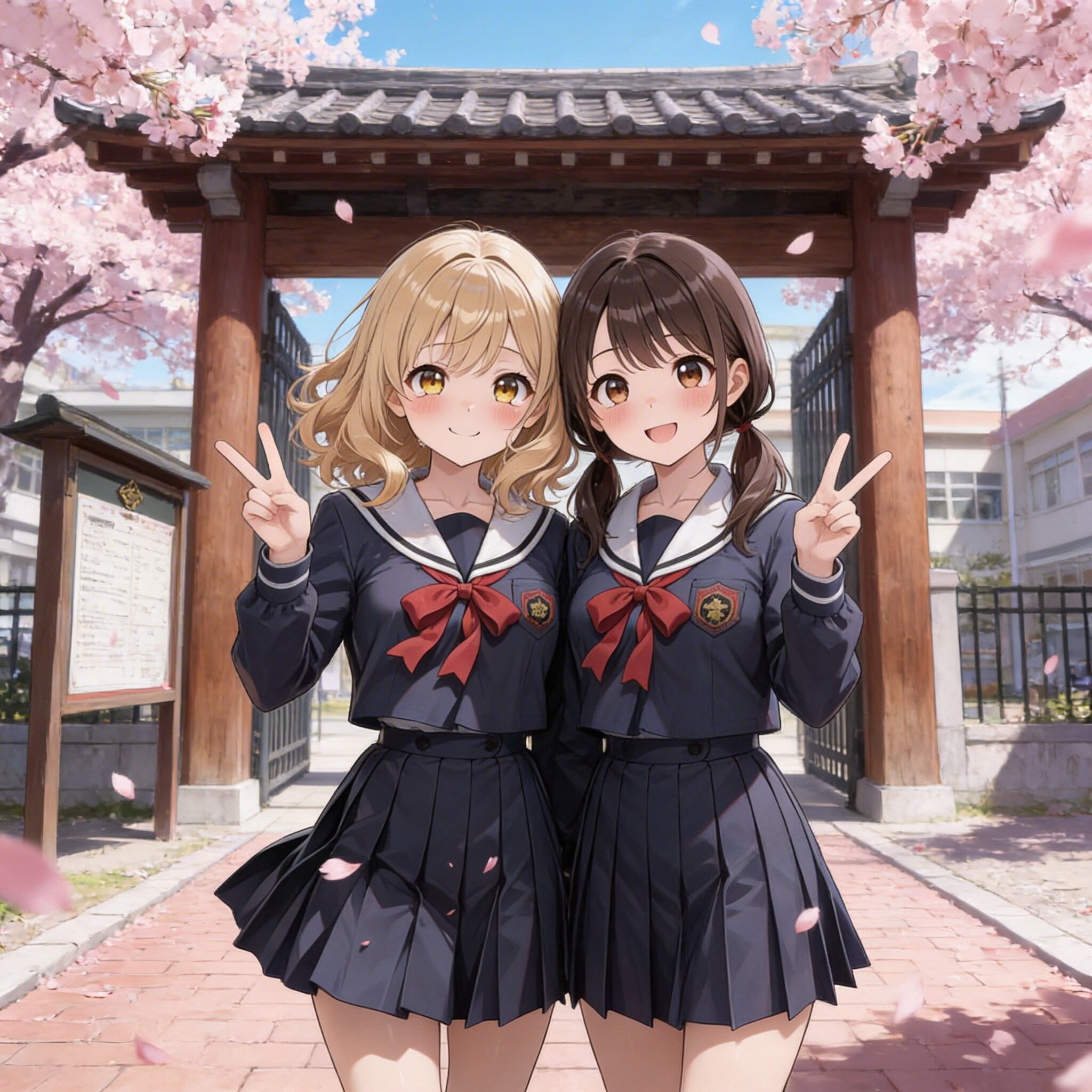 コナエミ中学卒業