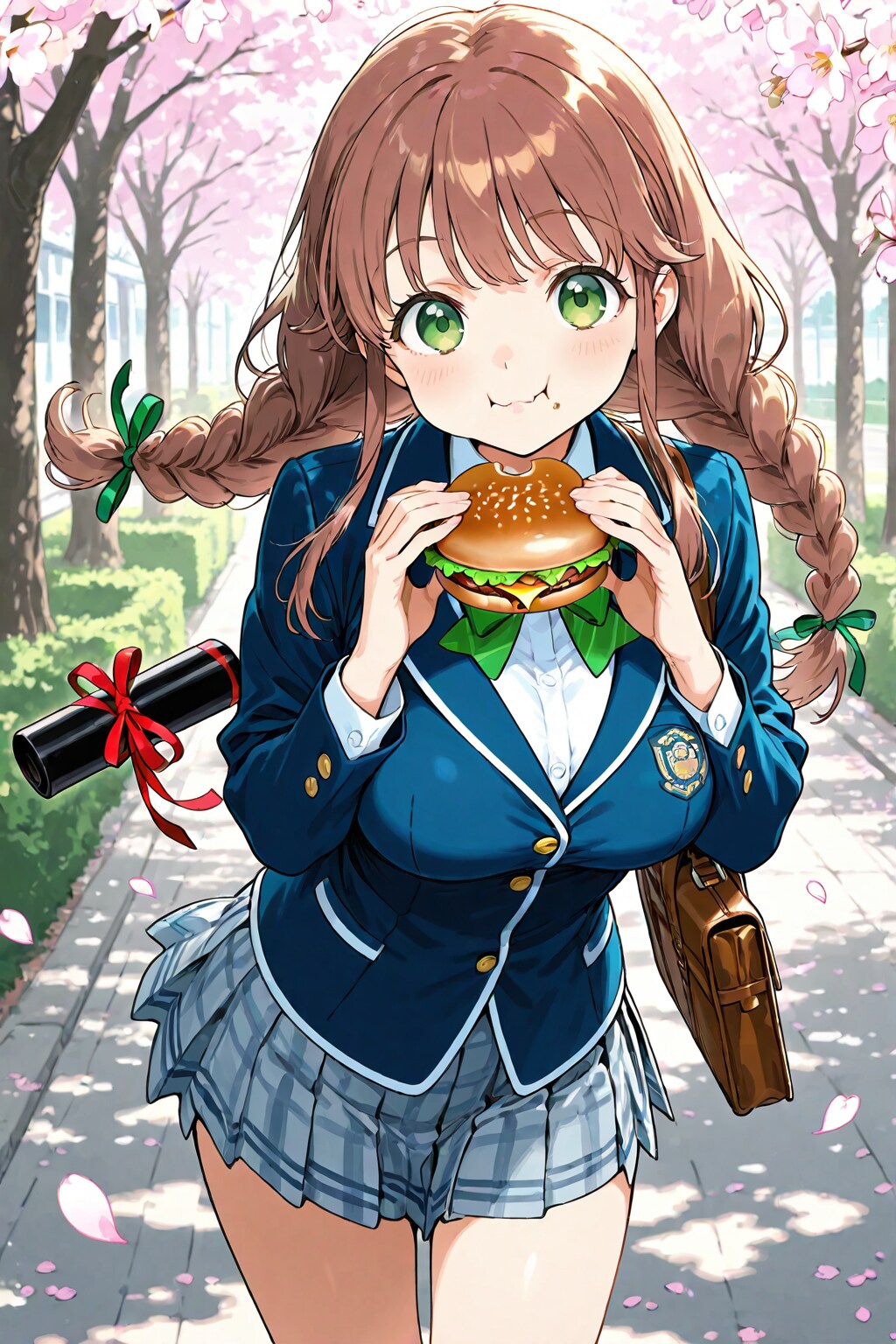 卒業→買い食い