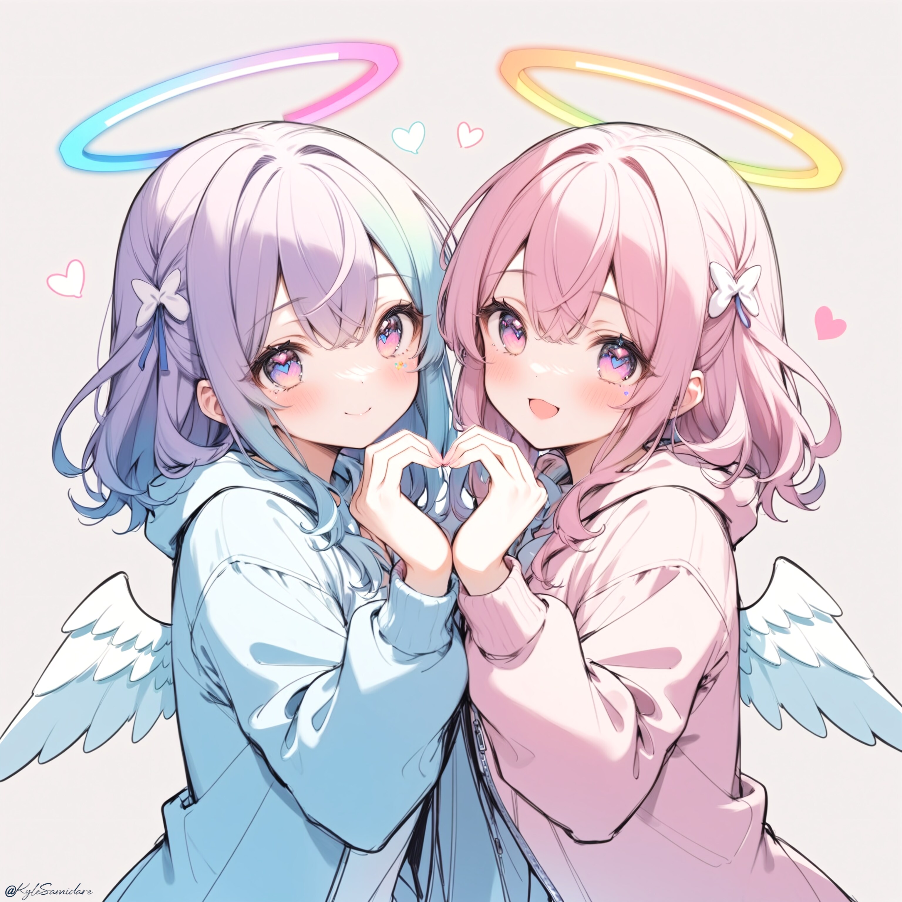 仲良し天使ちゃんズ