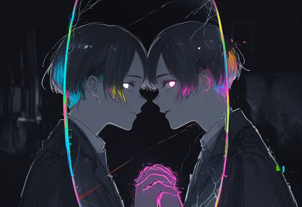 鏡の世界