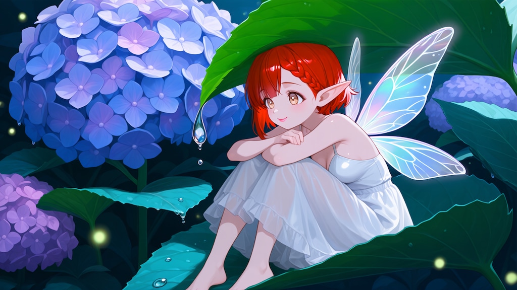 魔法の涙と妖精の微笑み