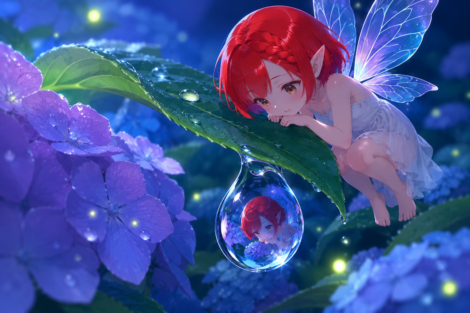 魔法の涙と妖精の微笑み