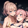 Wびしょびしょ 2枚目