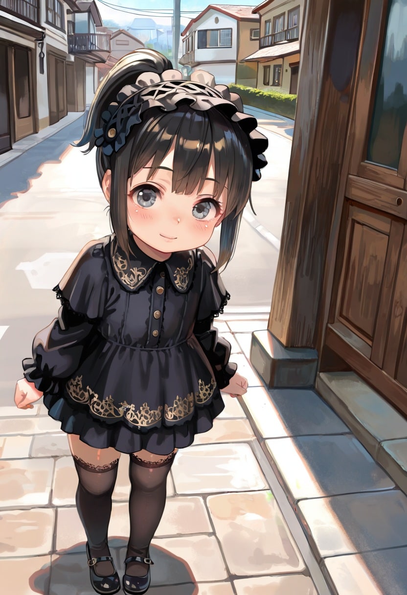 ゴスロリポニテロリっ娘と遊園地であそぼう