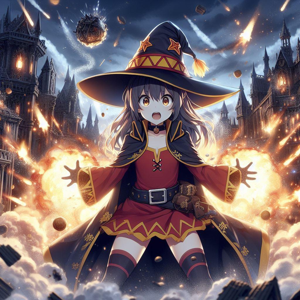 爆裂魔法を放ったら、街が大変な事になりました！！