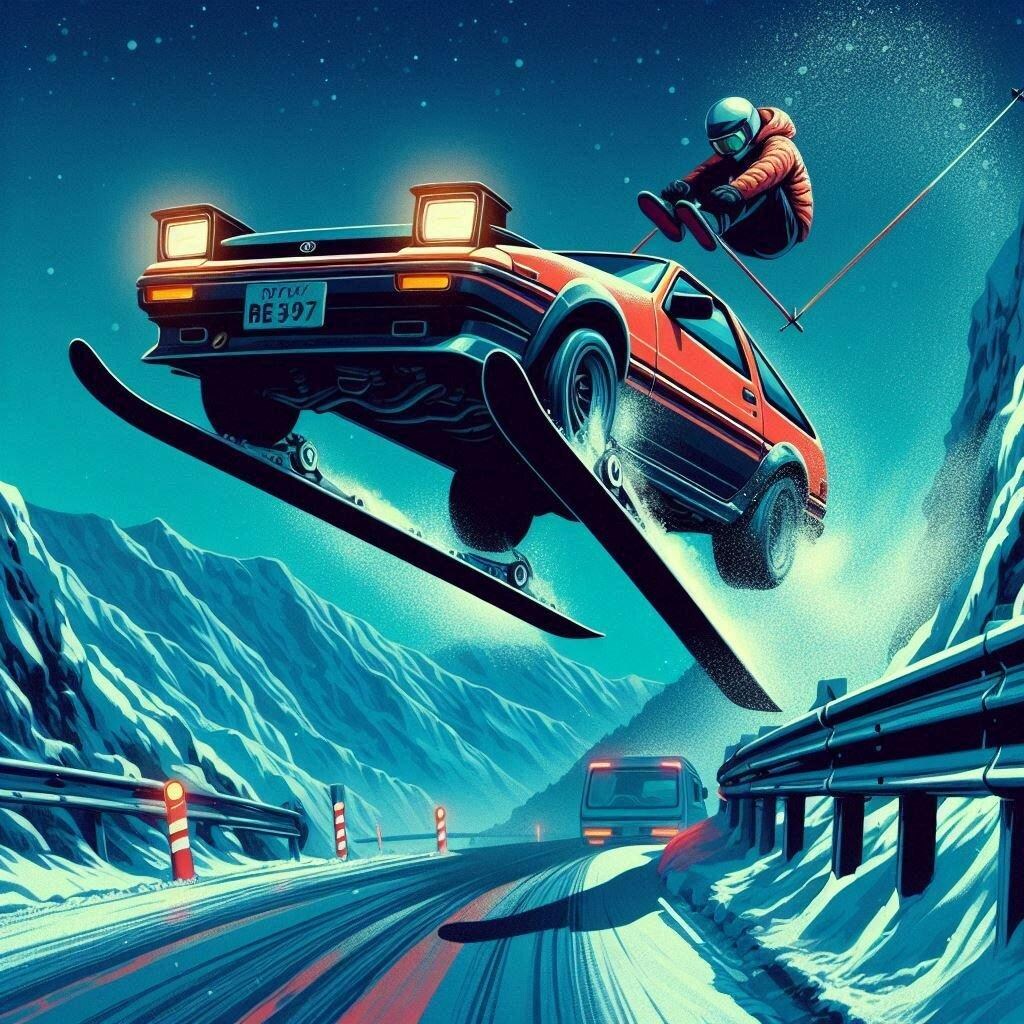 🚗暑いので避暑地へ🧊