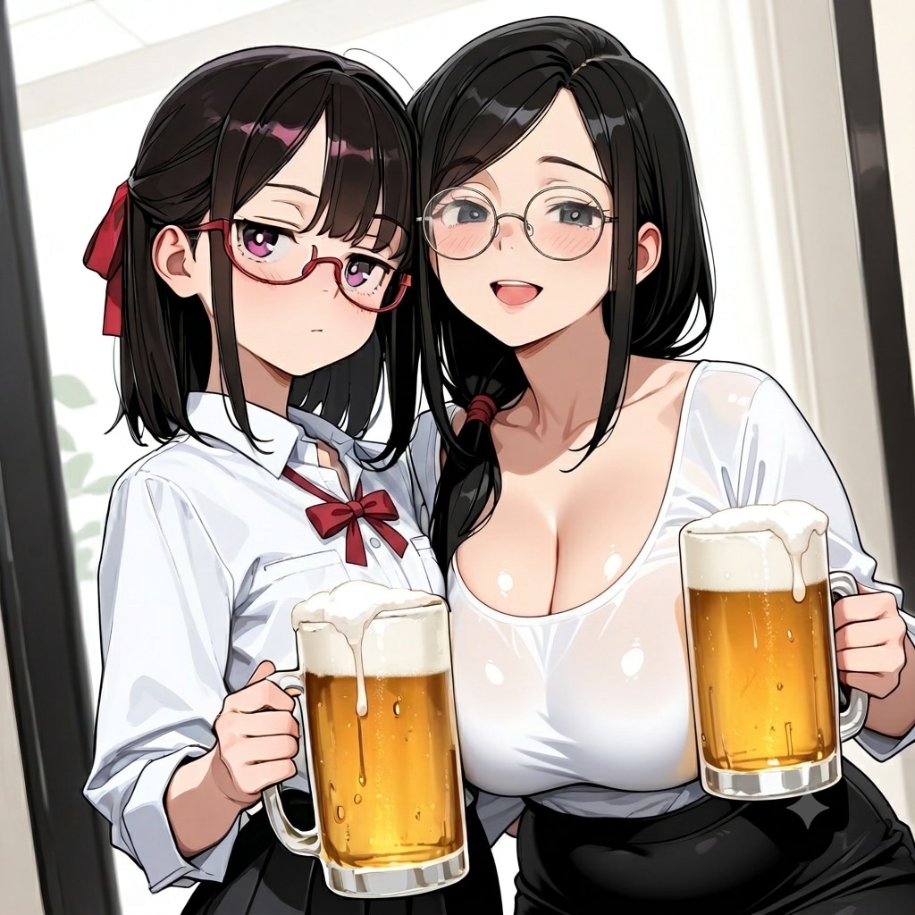 黒瀬さやかさんと乾杯🍺
