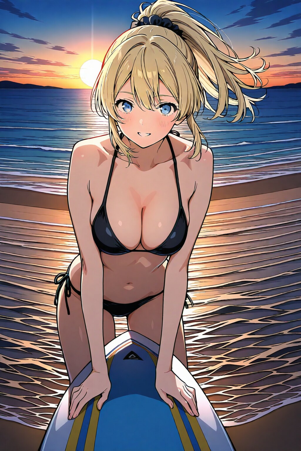 私にサーフィン教えて欲しいな