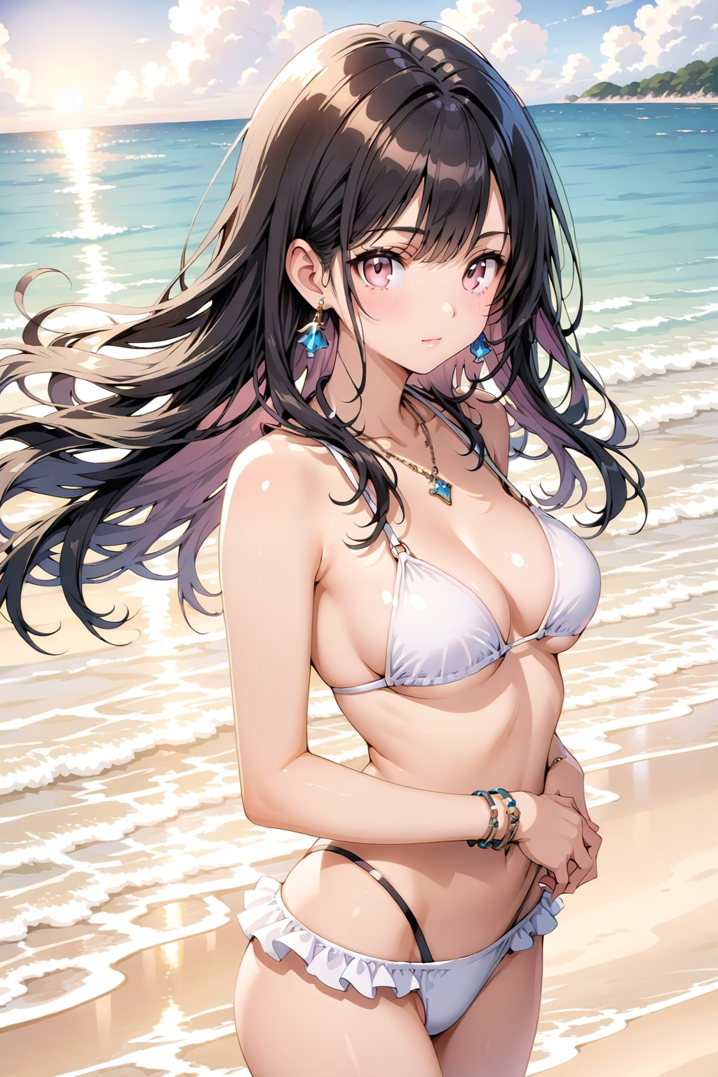 水着少女