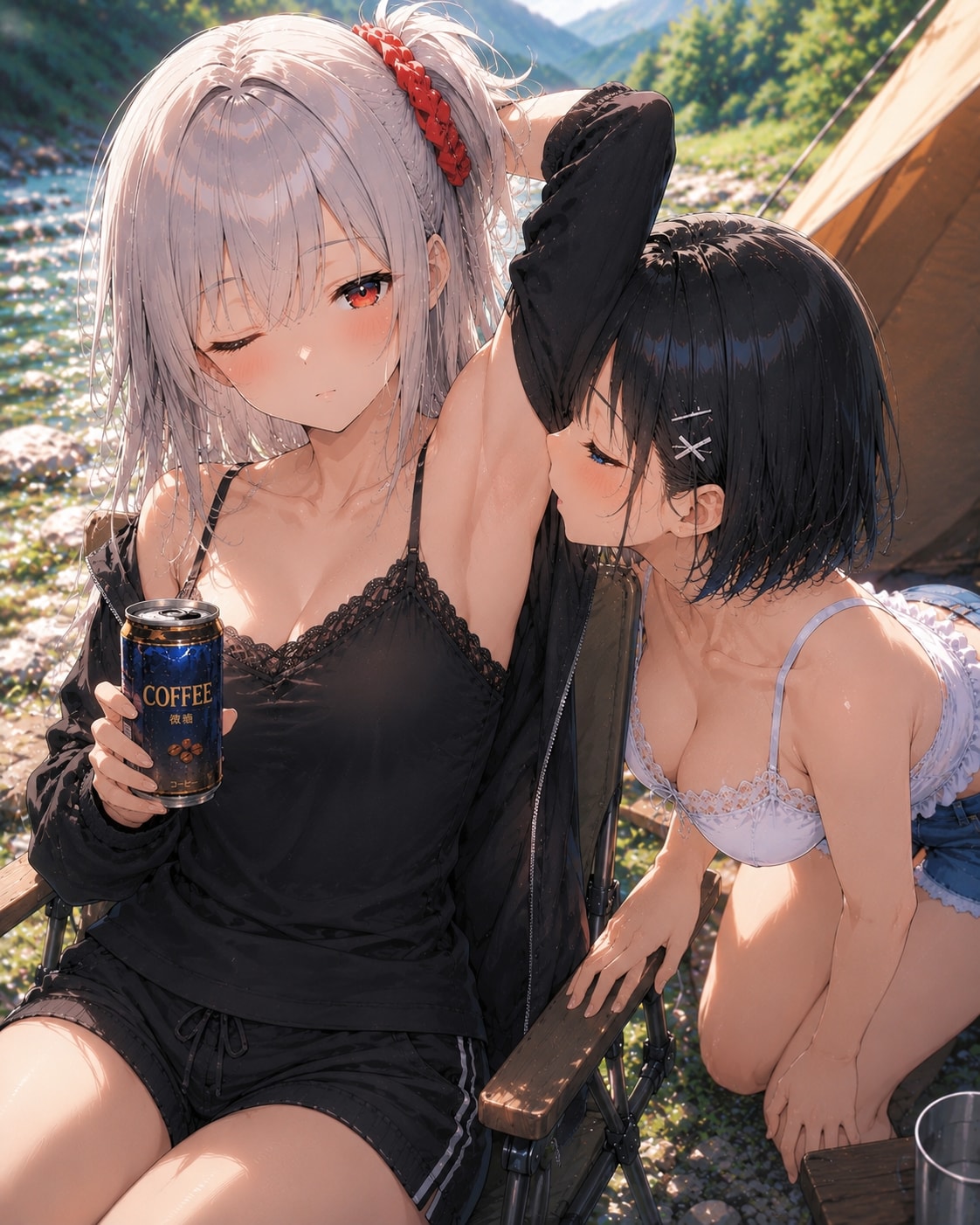 寝汗かいたから・・・