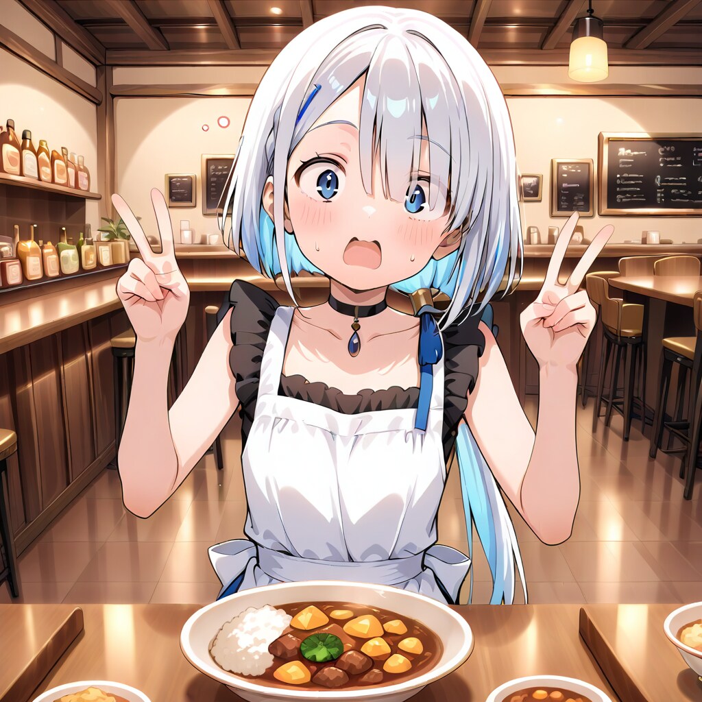 この少女はどこから来て、何故ダブルピースをしているのか（哲学） | の人気AIイラスト・グラビア