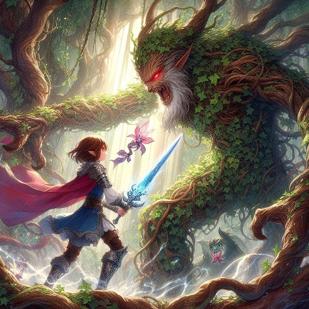 森の魔人が現れた！