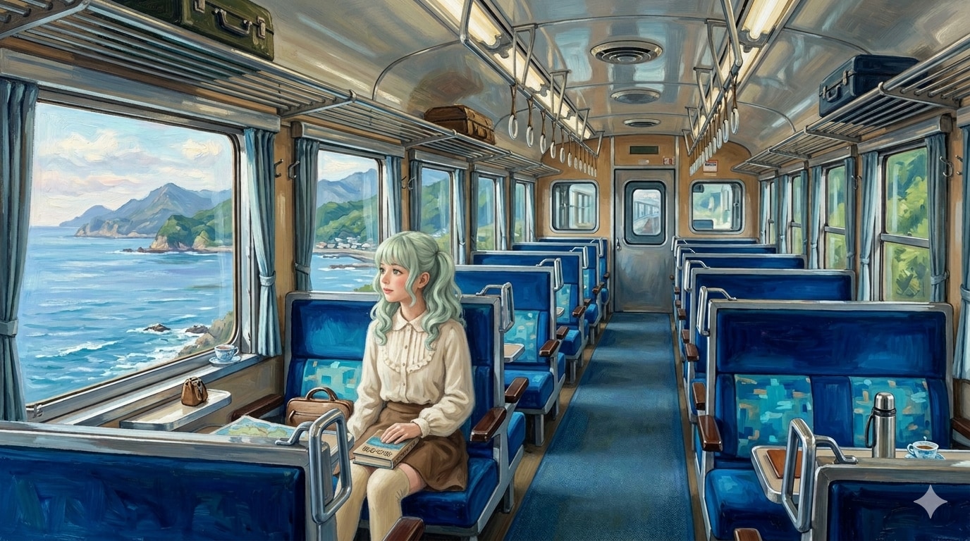 豪華列車で旅行気分。 | の人気AIイラスト・グラビア