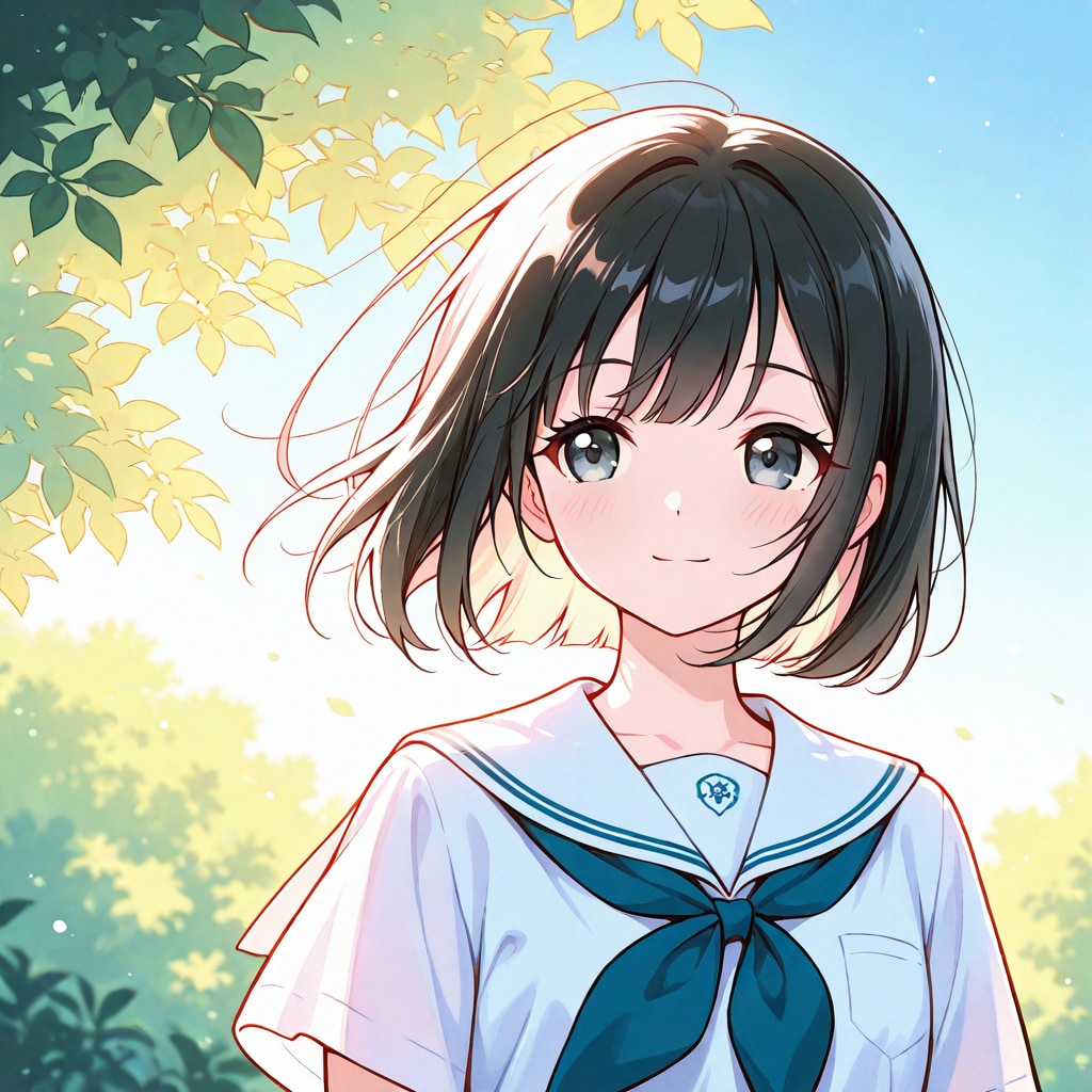 新緑の少女 | の人気AIイラスト・グラビア