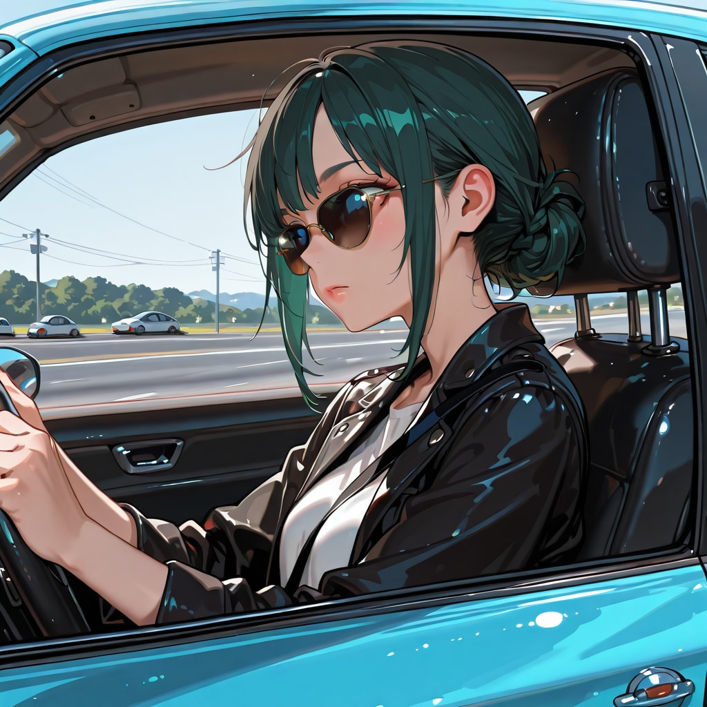 運転中
