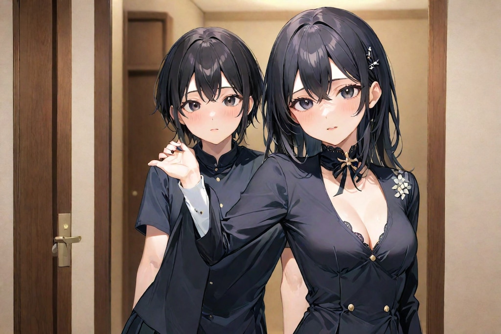 喪服姿の未亡人01、　本当にきれいな人ばっかりでもったいない、何か助けになる事があればと社交辞令で言ってみたんだけど