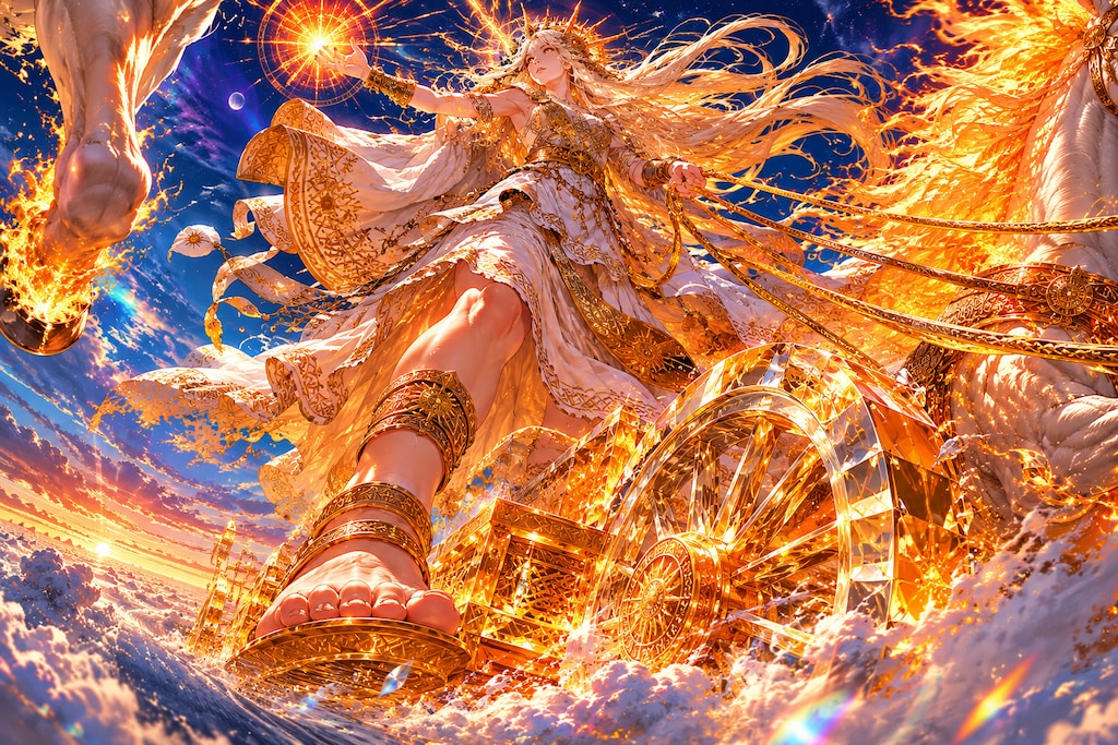 【女神図鑑：ソール―北欧神話】