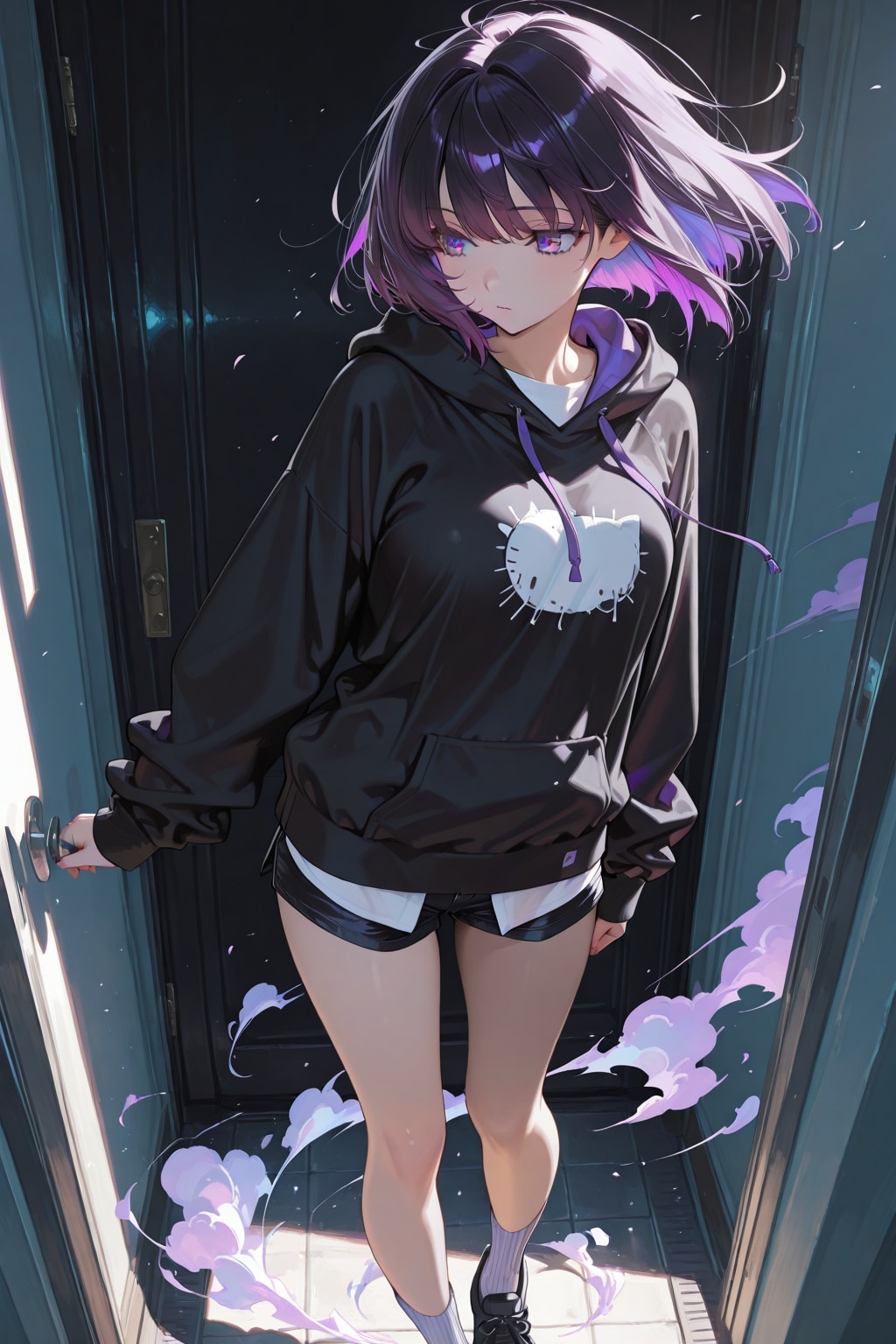 紫色が似合う女の子71