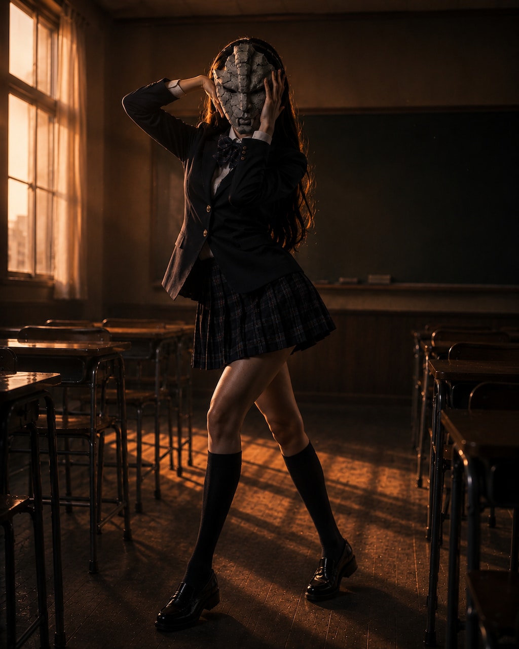 石仮面のお嬢様