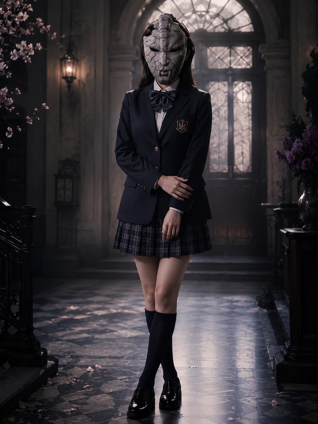 石仮面のお嬢様