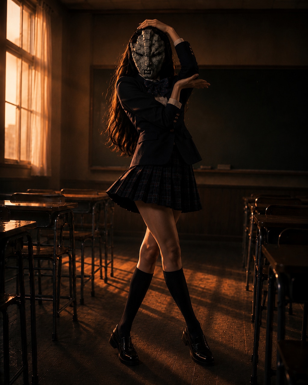 石仮面のお嬢様