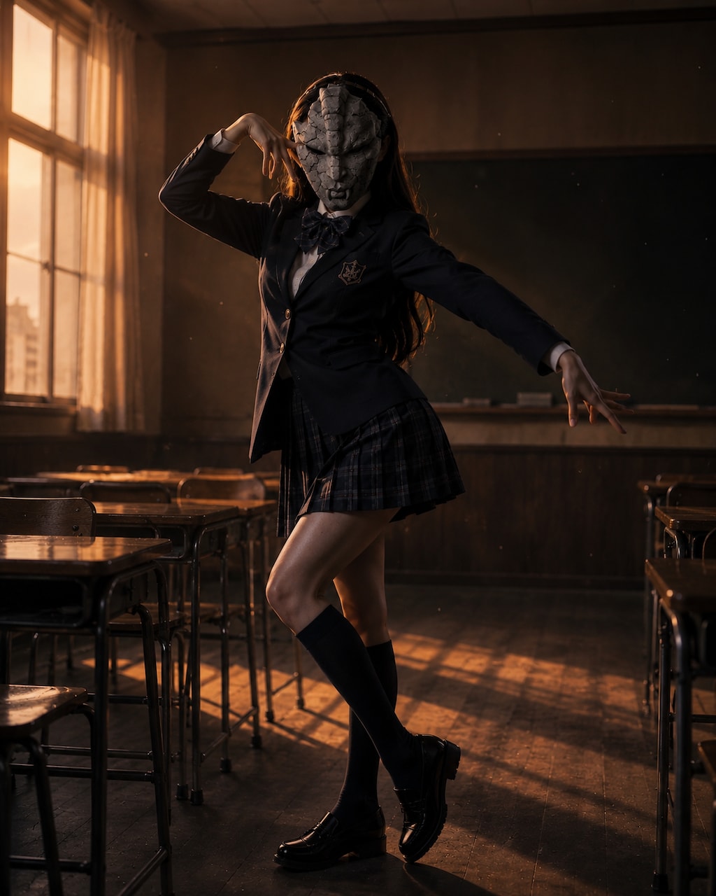 石仮面のお嬢様