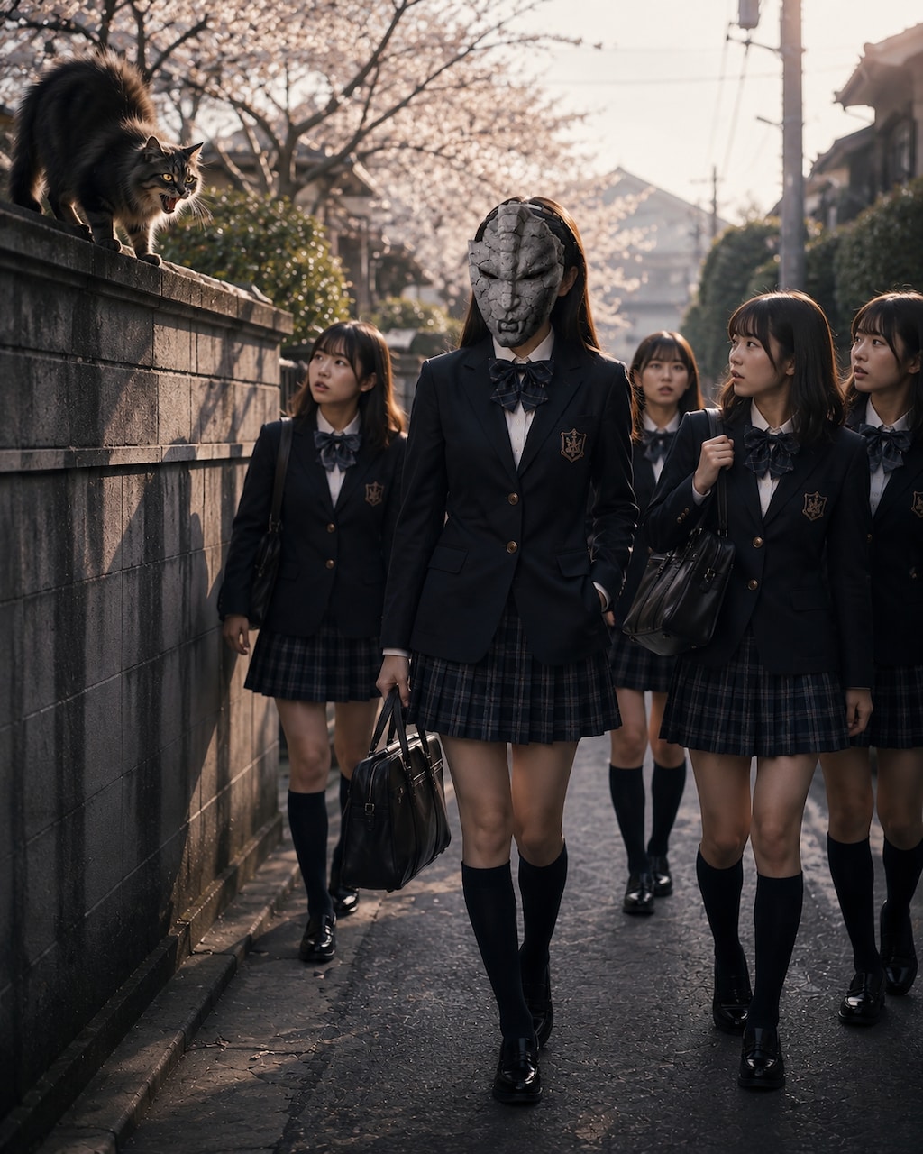 石仮面のお嬢様