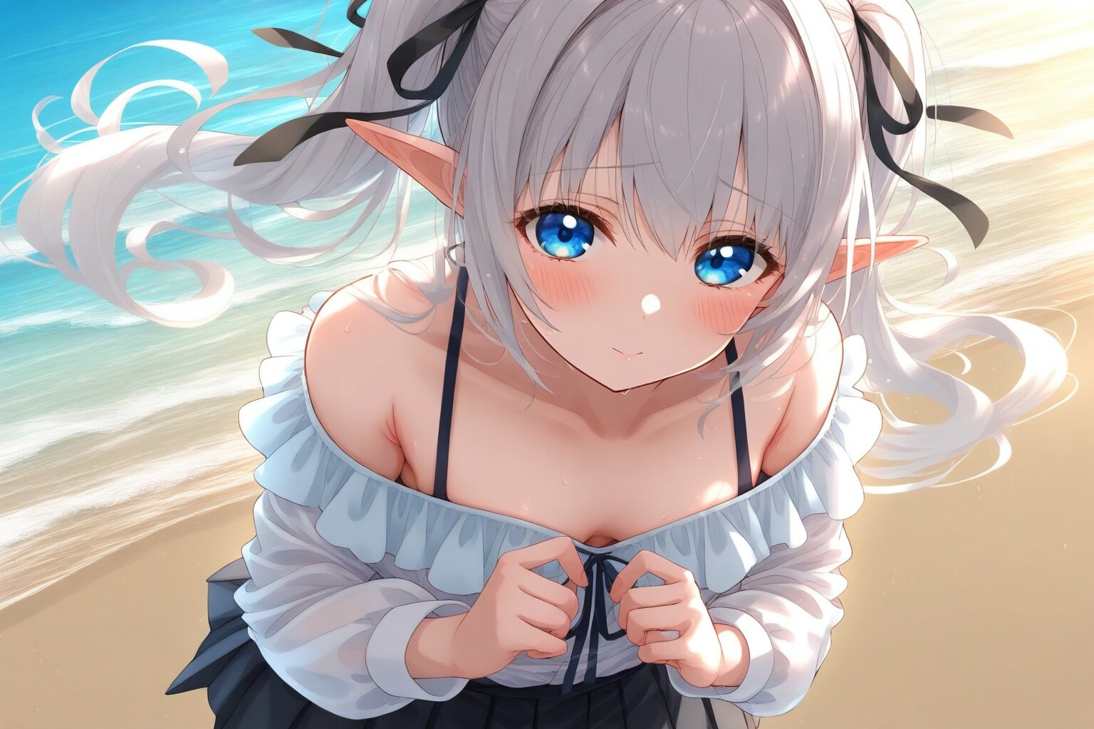 海 | の人気AIイラスト・グラビア