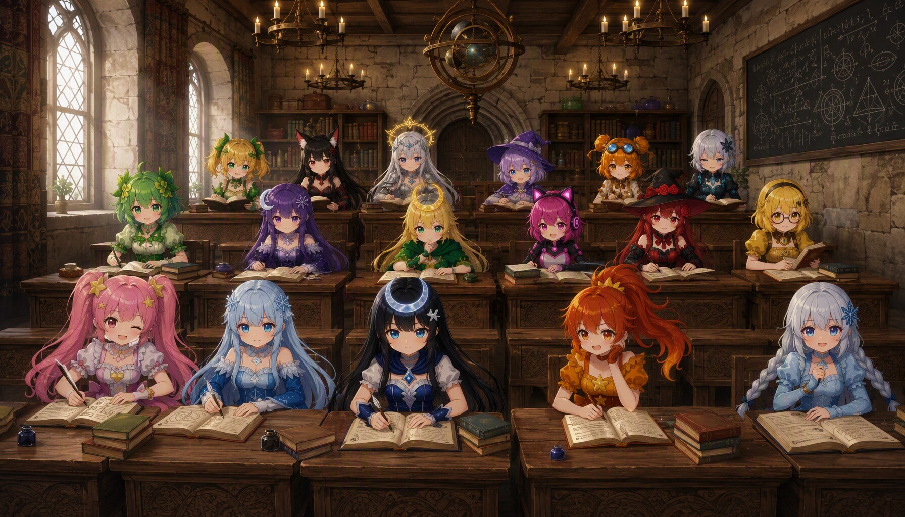 students to become magical girls.
