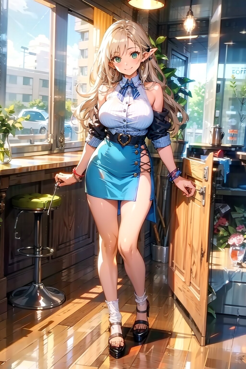 カフェに来ました