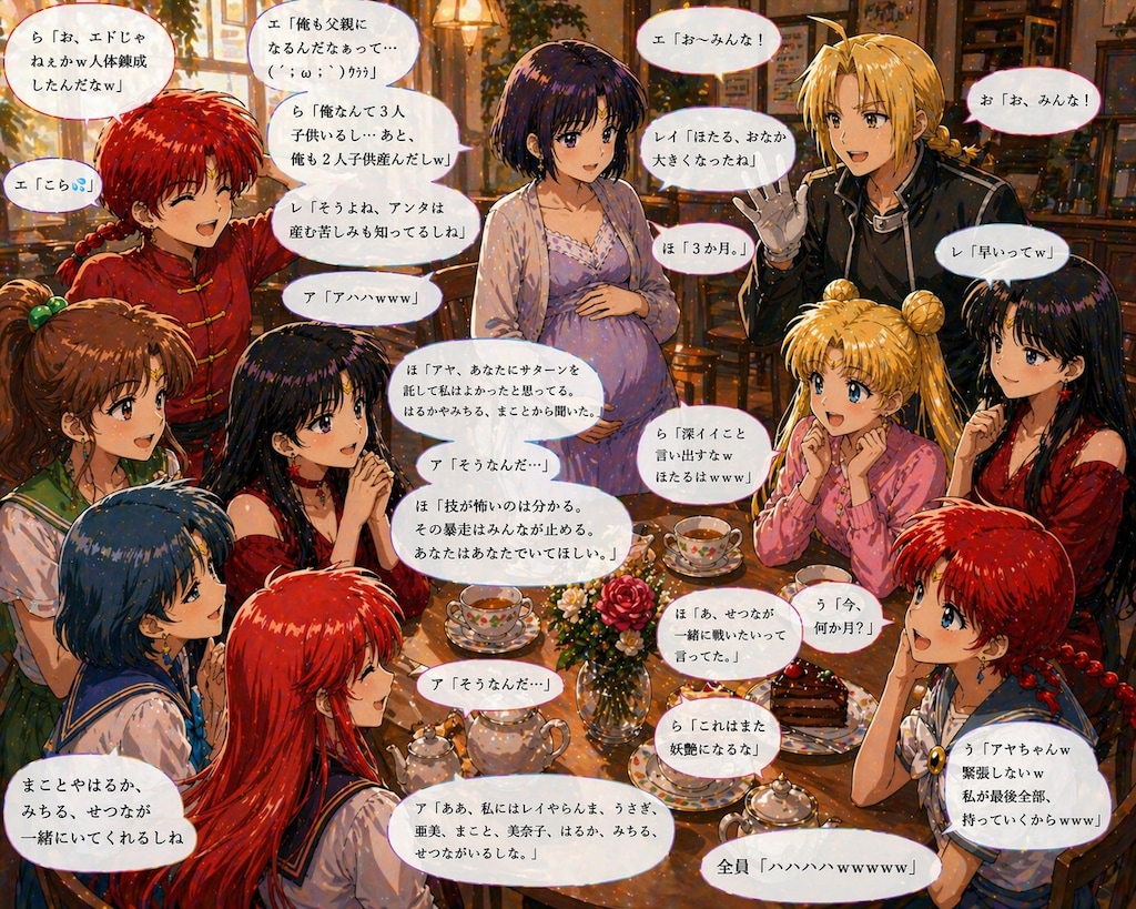 美少女戦士セーラーサターンアヤ第6話