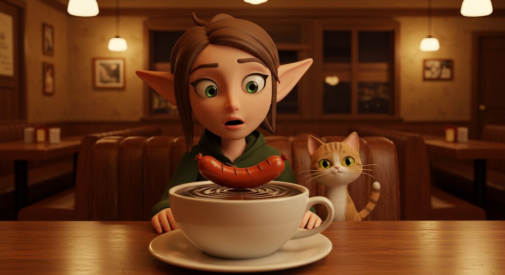 ウィンナーコーヒーのサプライズ