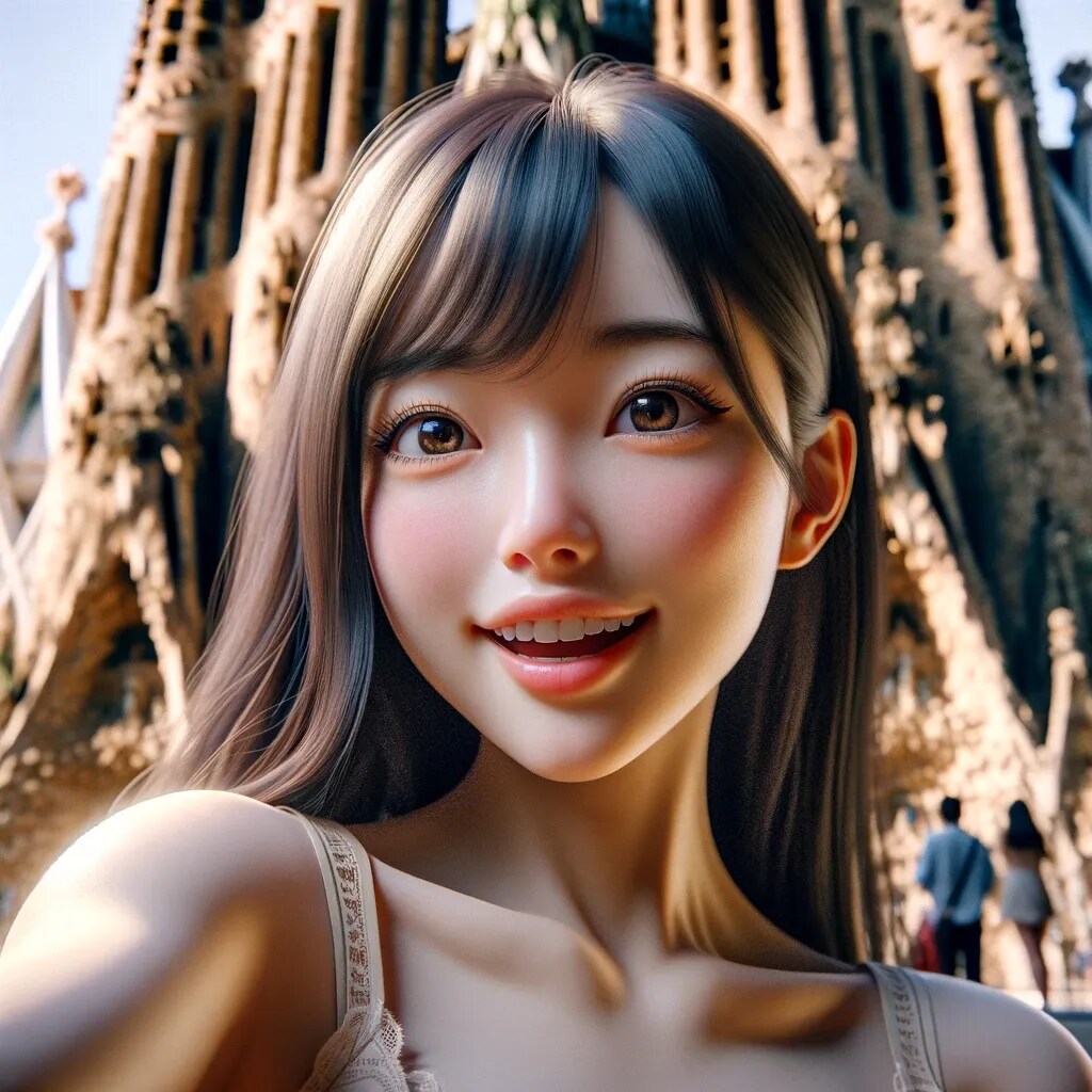 スペイン旅行　サグラダファミリア