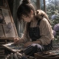 波夷羅ねずは、あの雨の日の色彩を、今もあなたと描き続けている。 2枚目