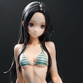 ３Dフィギュア　ストライプ水着 3枚目